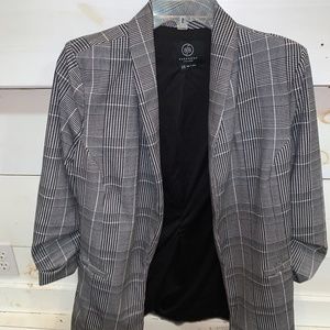 Plaid Blazer